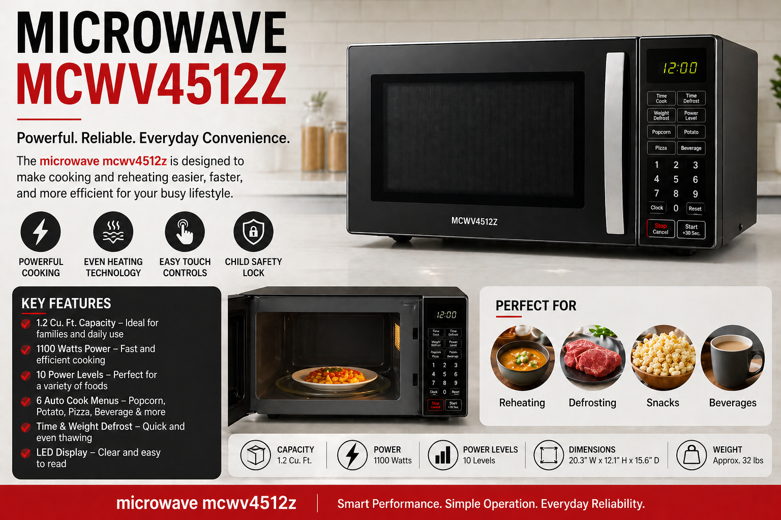 microwave mcwv4512z: A Smart Guide to Features, Value, and Buying Decisions